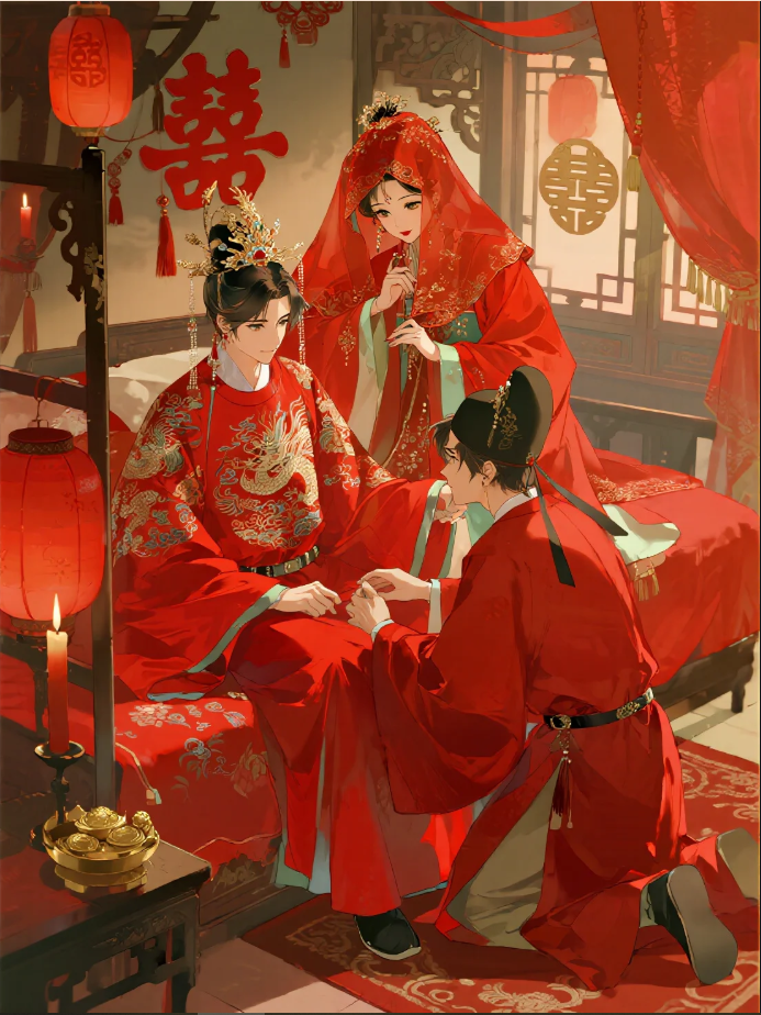 ĐÊM ĐẠI HÔN CỦA HẮN VÀ HOÀNG HẬU, TA ĐÍCH THÂN MANG NƯỚC NÓNG VÀO PHÒNG